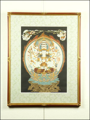 12696-仏教仏画「千手観音」