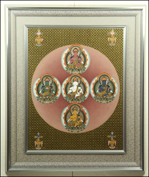 13111-仏教仏画「五大虚空蔵菩薩」