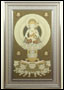 13115-仏教仏画「文殊菩薩」