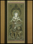 20231-仏教仏画「掛け軸 文殊菩薩」