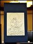 20322-手摺り木版仏画「掛け軸 達磨大師」