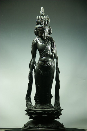 45671-仏教仏像「十一面観音菩薩」