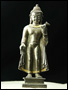 47259-仏教仏像「純銀 弥勒菩薩」