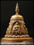 49293-仏教仏像「仏塔(ストゥーパ)」