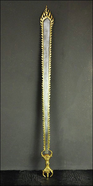 47321-密教法具「不動明王利剣(三鈷剣)」