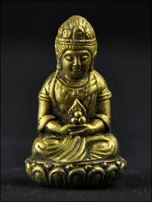47083-極小仏像「虚空蔵菩薩(金銅仏)」