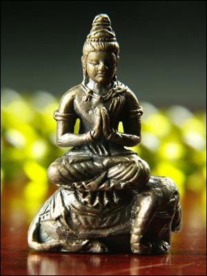 48658-極小仏像「普賢菩薩」