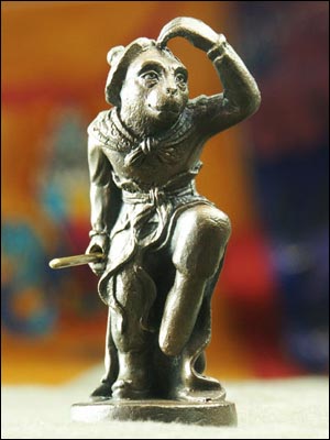 48791-極小仏像「西遊記 孫悟空」