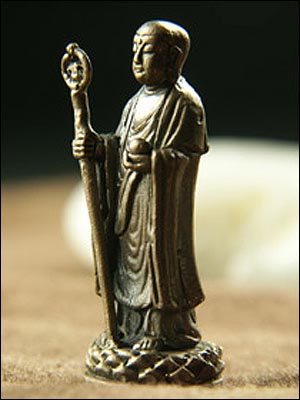 61173-極小仏像「地蔵菩薩」