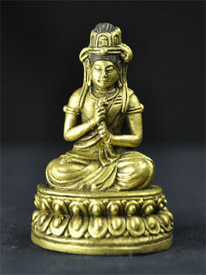 61200-極小仏像「大日如来(金銅仏)」