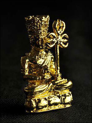 61421-極小仏像「虚空蔵菩薩(金色)」